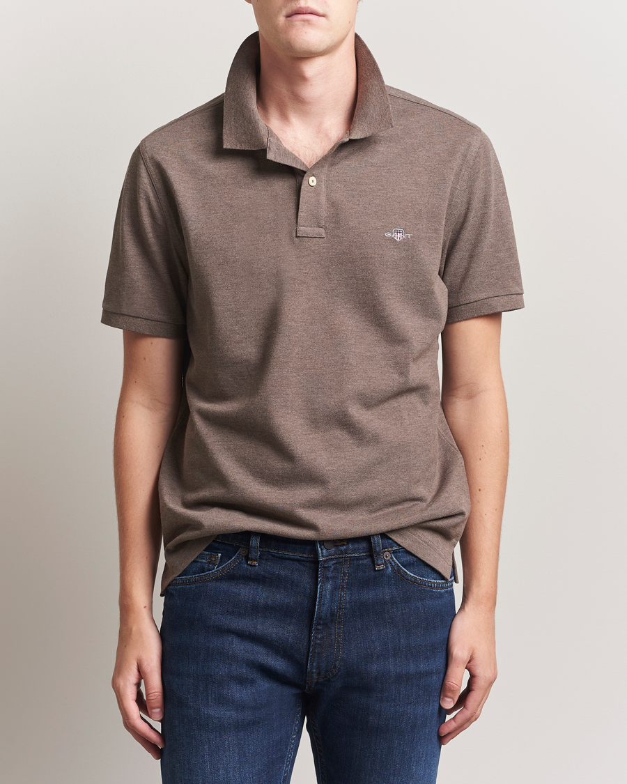 Heren | Polo's | GANT | The Original Polo Seawood Melange