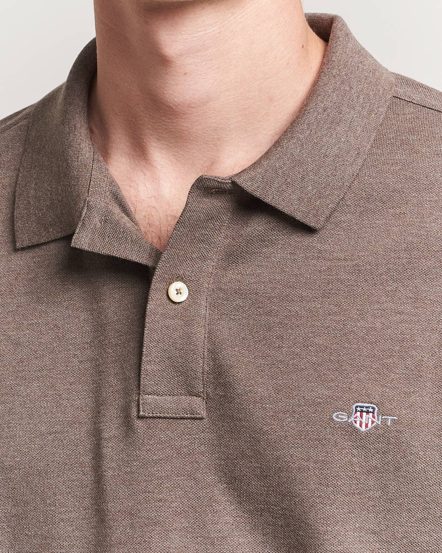 Heren | Polo's | GANT | The Original Polo Seawood Melange