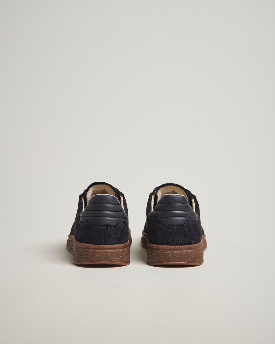 Heren | Sneakers | GANT | Cuzmo Suede Sneaker Marine