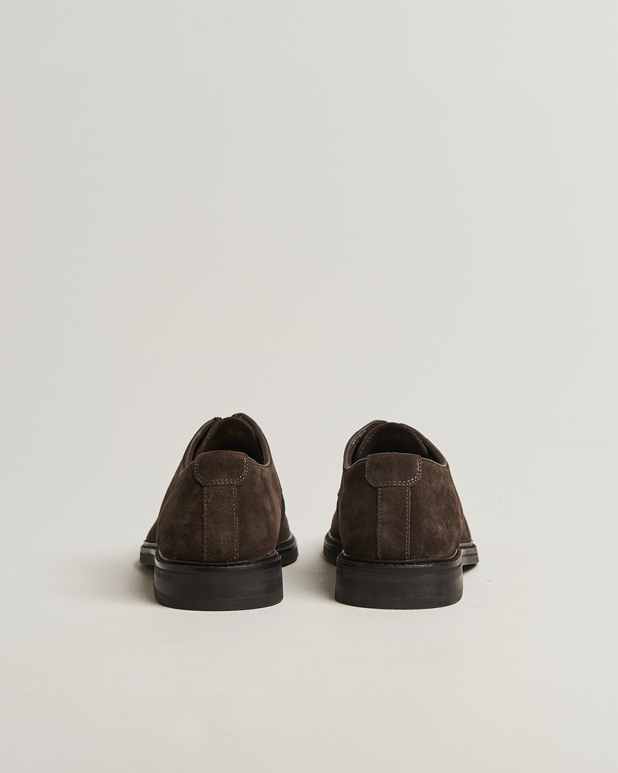 Heren | Derby schoenen | GANT | Bidford Suede Derby Ebony Brown