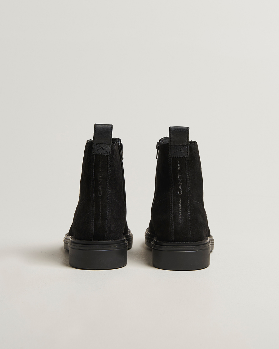 Heren | Laarzen | GANT | Boggar Suede Boot Black