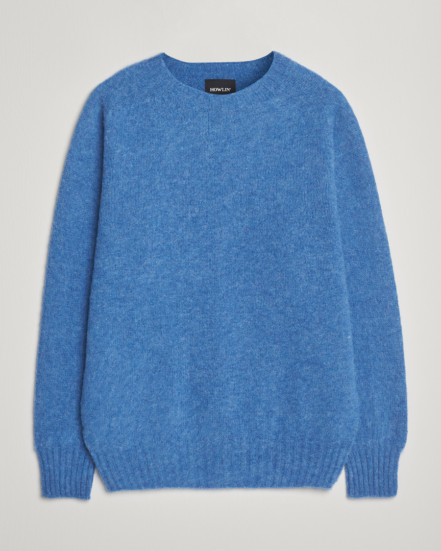 Heren | Truien | Howlin' | Brushed Wool Sweater Apollo