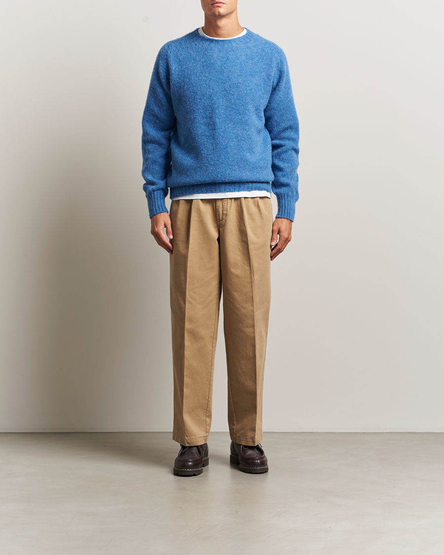 Heren | Truien | Howlin' | Brushed Wool Sweater Apollo