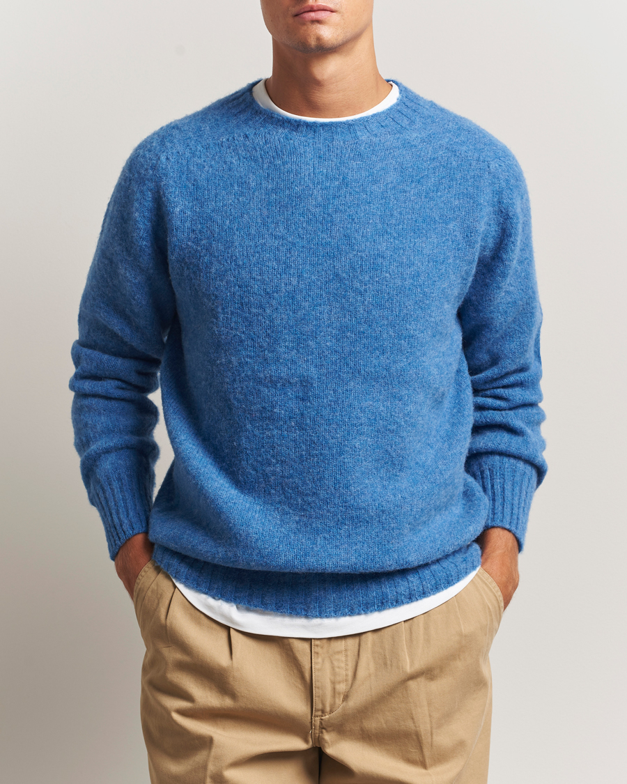 Heren | Truien | Howlin' | Brushed Wool Sweater Apollo