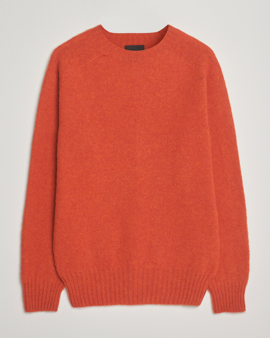 Heren | Truien | Howlin' | Brushed Wool Sweater Spiced