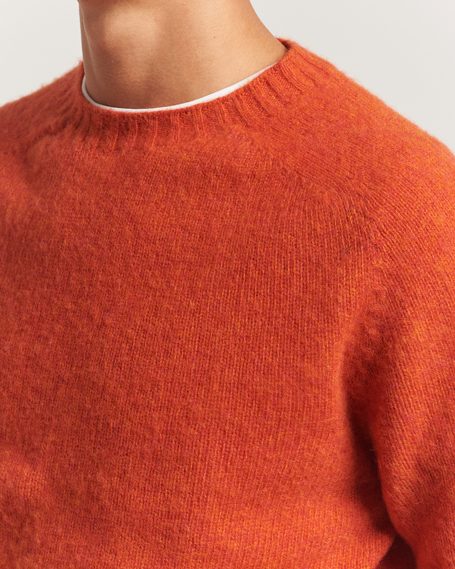 Heren | Truien | Howlin' | Brushed Wool Sweater Spiced
