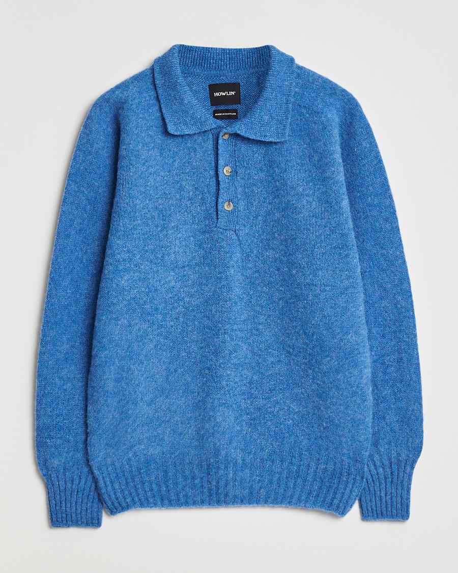 Heren | Truien | Howlin' | Brushed Wool Polo Apollo