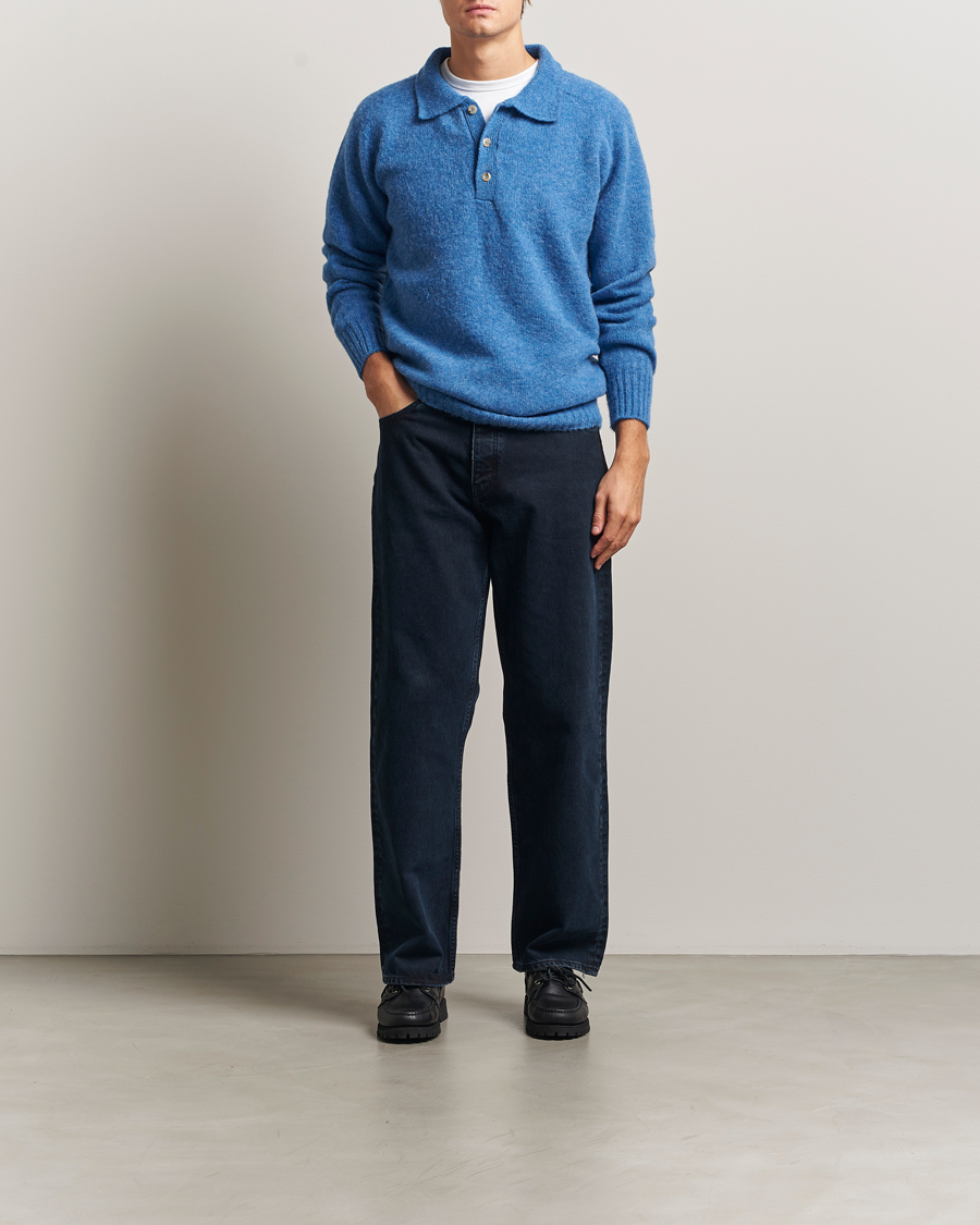 Heren | Truien | Howlin' | Brushed Wool Polo Apollo