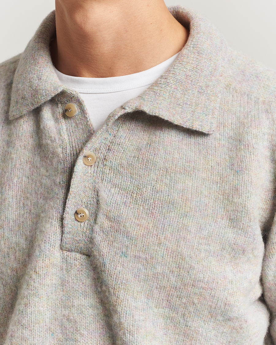 Heren | Truien | Howlin' | Brushed Wool Polo Galaxy