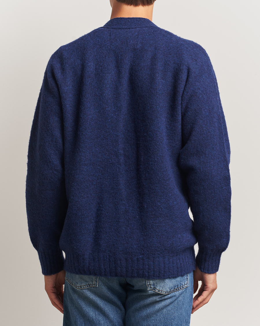 Heren | Truien | Howlin' | Shaggy Bear Cardigan Magic Blue