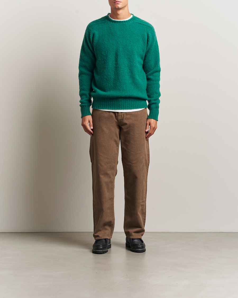 Heren | Truien | Howlin' | Shaggy Bear Sweater Dusky Mint