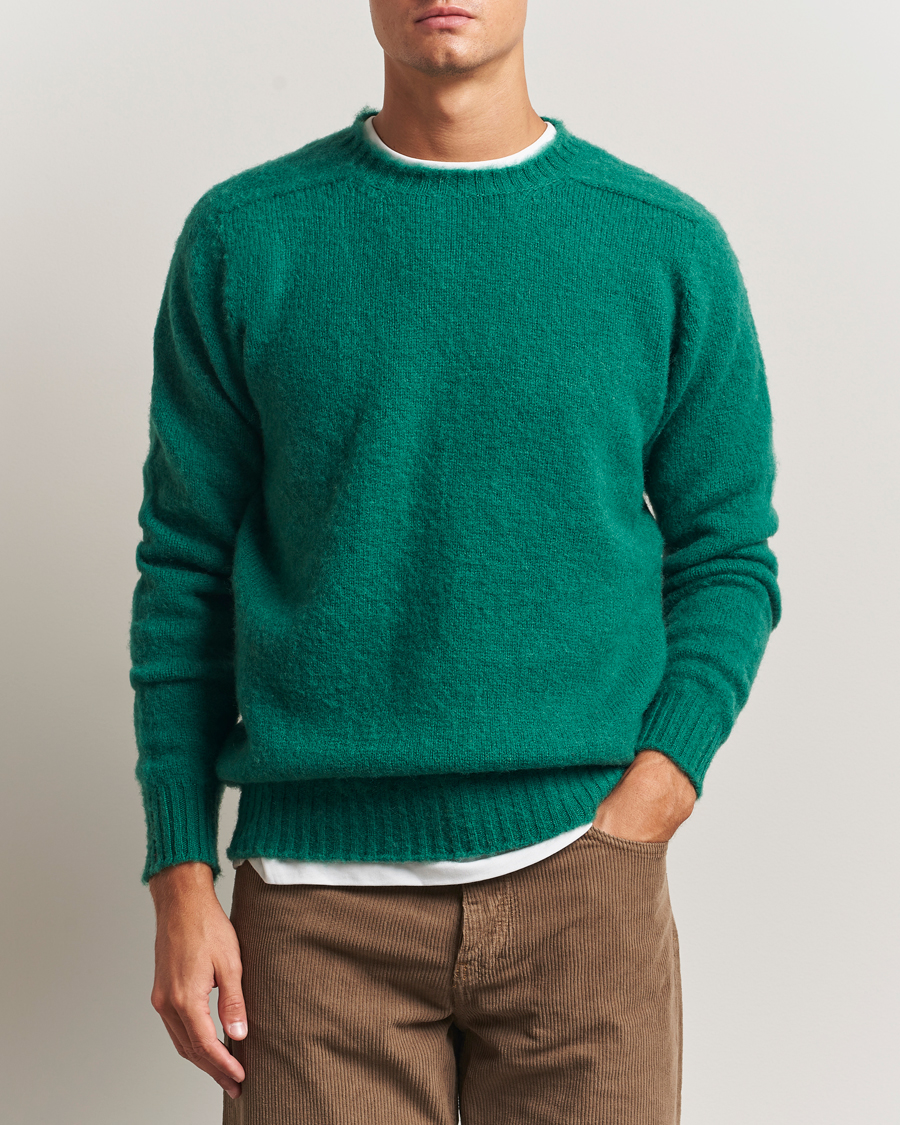 Heren | Truien | Howlin' | Shaggy Bear Sweater Dusky Mint