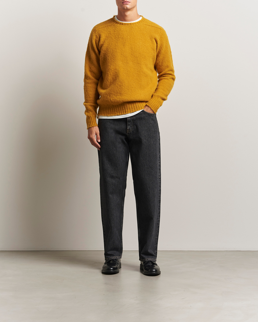 Heren | Truien | Howlin' | Shaggy Bear Sweater Harvest Gold