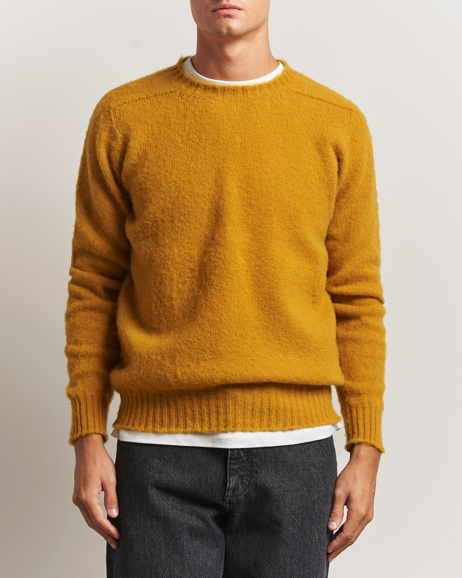 Heren | Truien | Howlin' | Shaggy Bear Sweater Harvest Gold