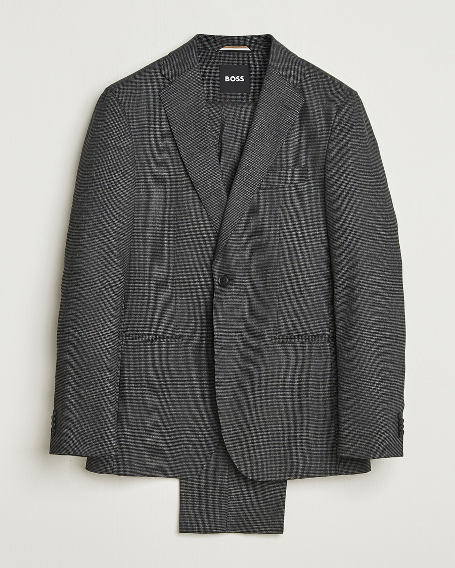 Heren | Pakken | BOSS BLACK | Huge Wool Suit Medium Grey