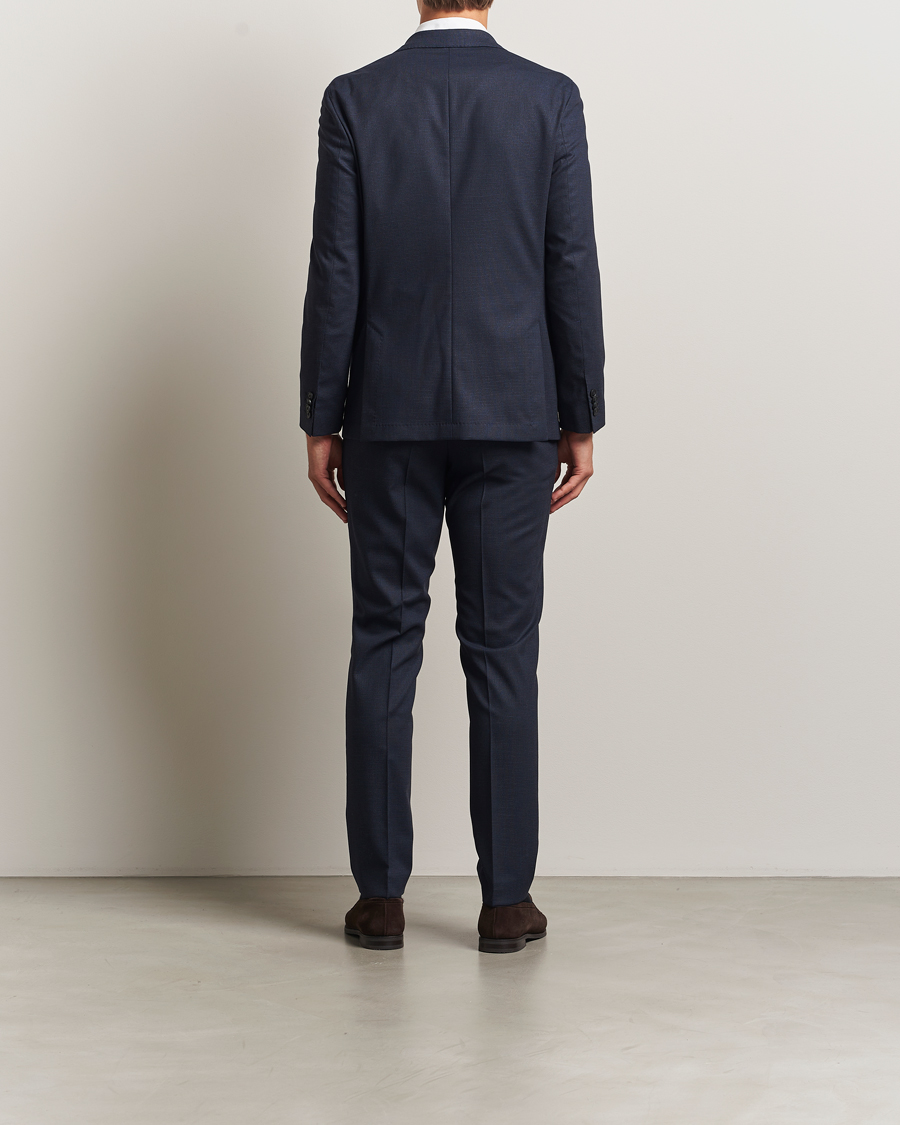 Heren | Pakken | BOSS BLACK | Huge Wool Suit Dark Blue