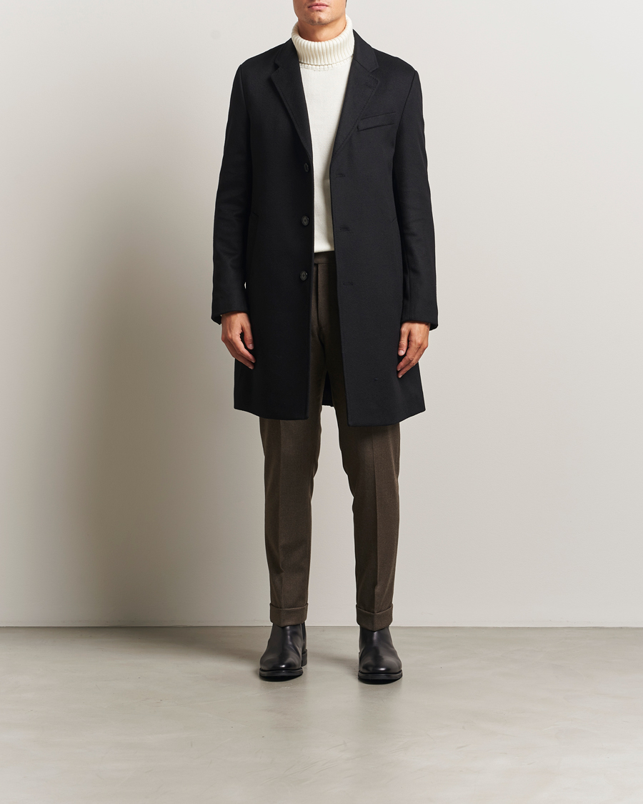 Heren | Jassen | BOSS BLACK | Hyde Wool Coat Black
