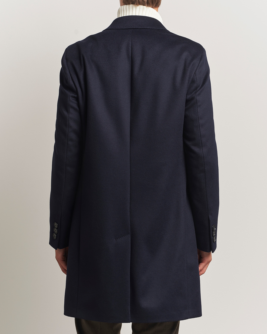 Heren | Jassen | BOSS BLACK | Hyde Wool Coat Dark Blue
