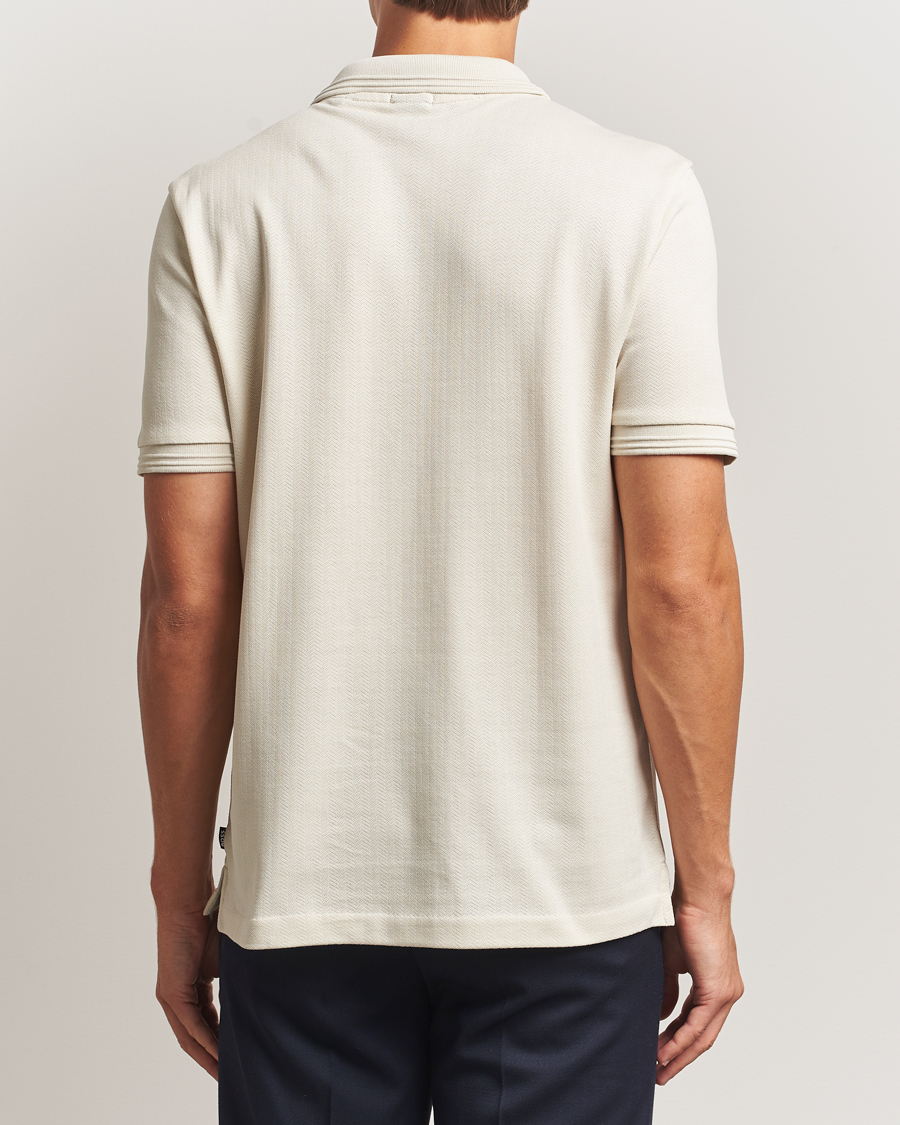 Heren | Polo's | BOSS BLACK | Parlay Structured Polo Open White