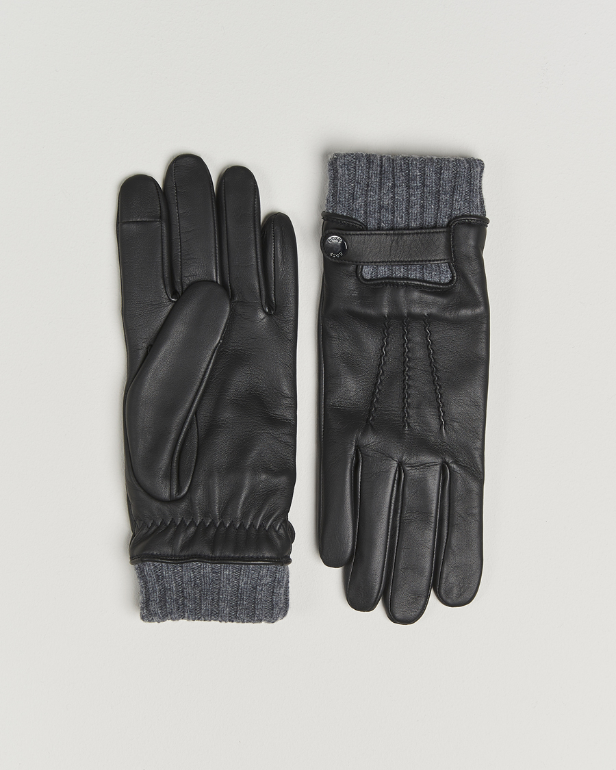 Heren | Handschoenen | BOSS BLACK | Hyden Leather Glove Black