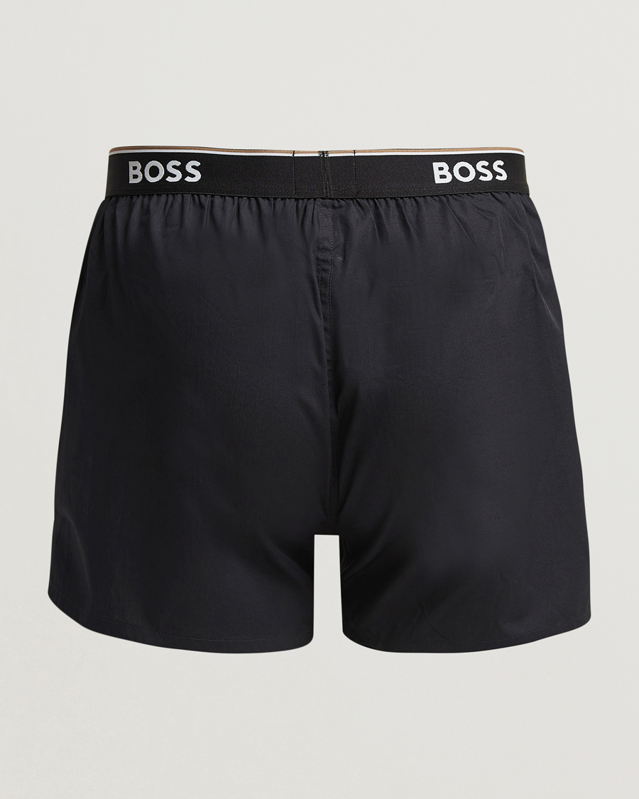 Heren | Ondergoed | BOSS BLACK | 2-Pack Boxer Shorts Green/Black