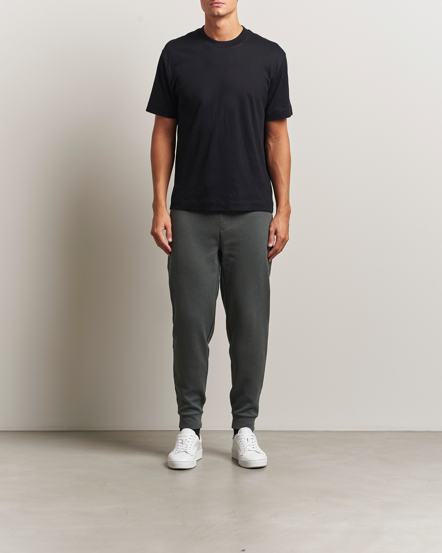 Heren | Pyjama's en gewaden | BOSS BLACK | Waffle Pyjama Pants Open Green