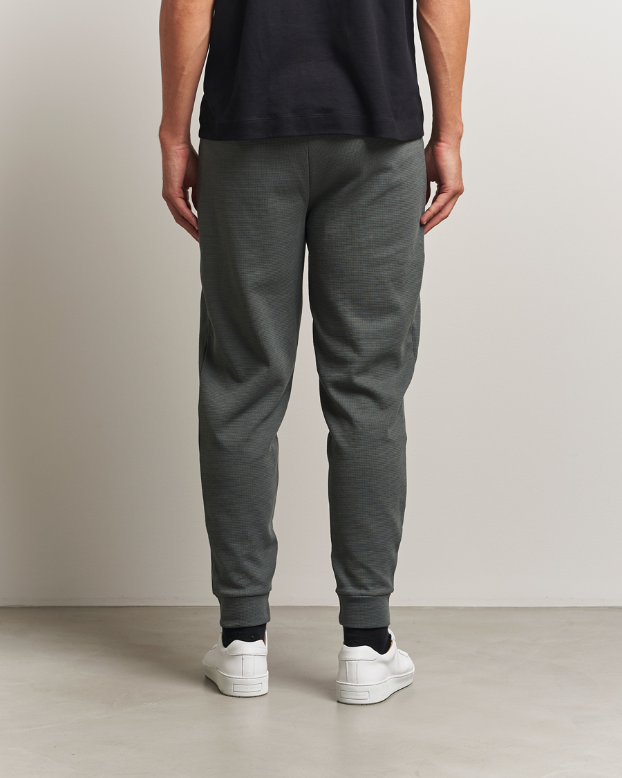 Heren | Pyjama's en gewaden | BOSS BLACK | Waffle Pyjama Pants Open Green