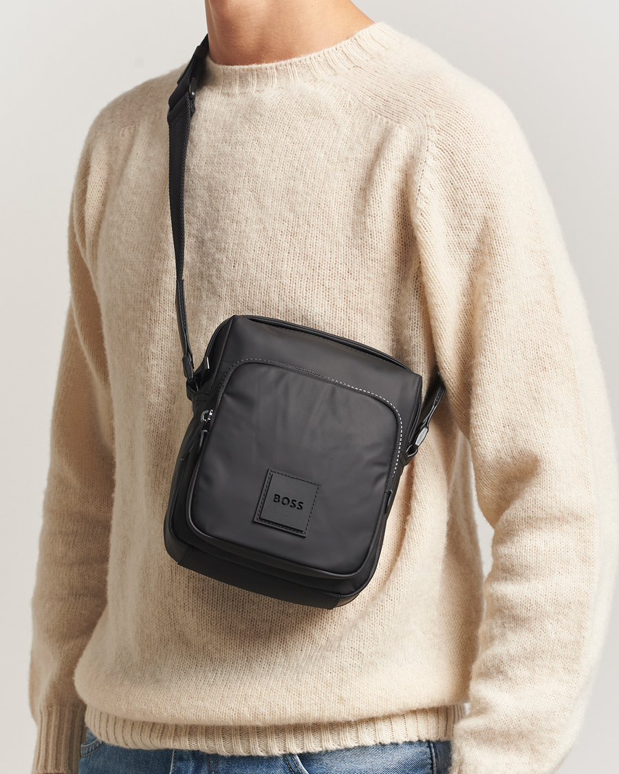 Heren | Tassen | BOSS BLACK | Oryo Pouch Zip Bag Black