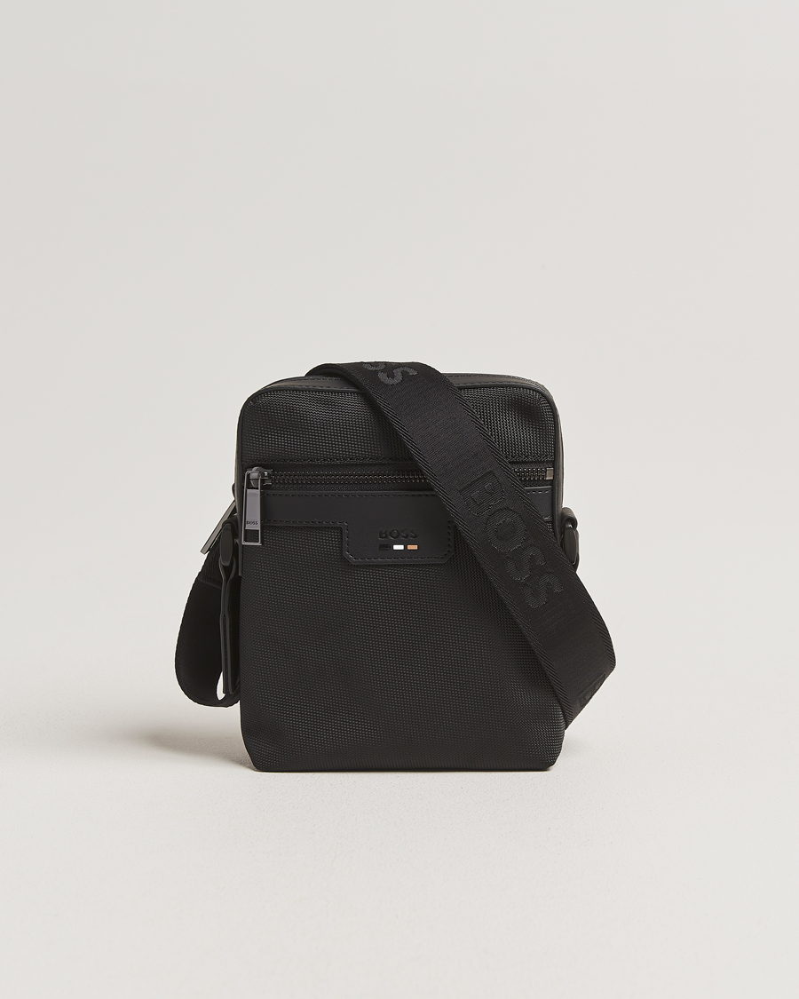 Heren | Tassen | BOSS BLACK | Ray Pouch Zip Bag Black