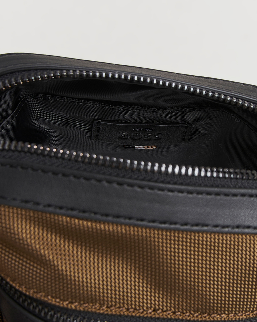 Heren | Tassen | BOSS BLACK | Ray Pouch Zip Bag Open Green