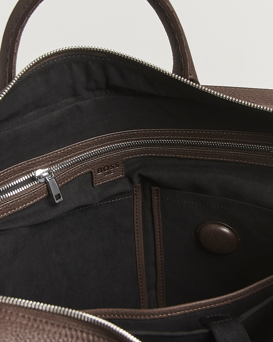 Heren | Tassen | BOSS BLACK | Madison Holdall Dark Brown