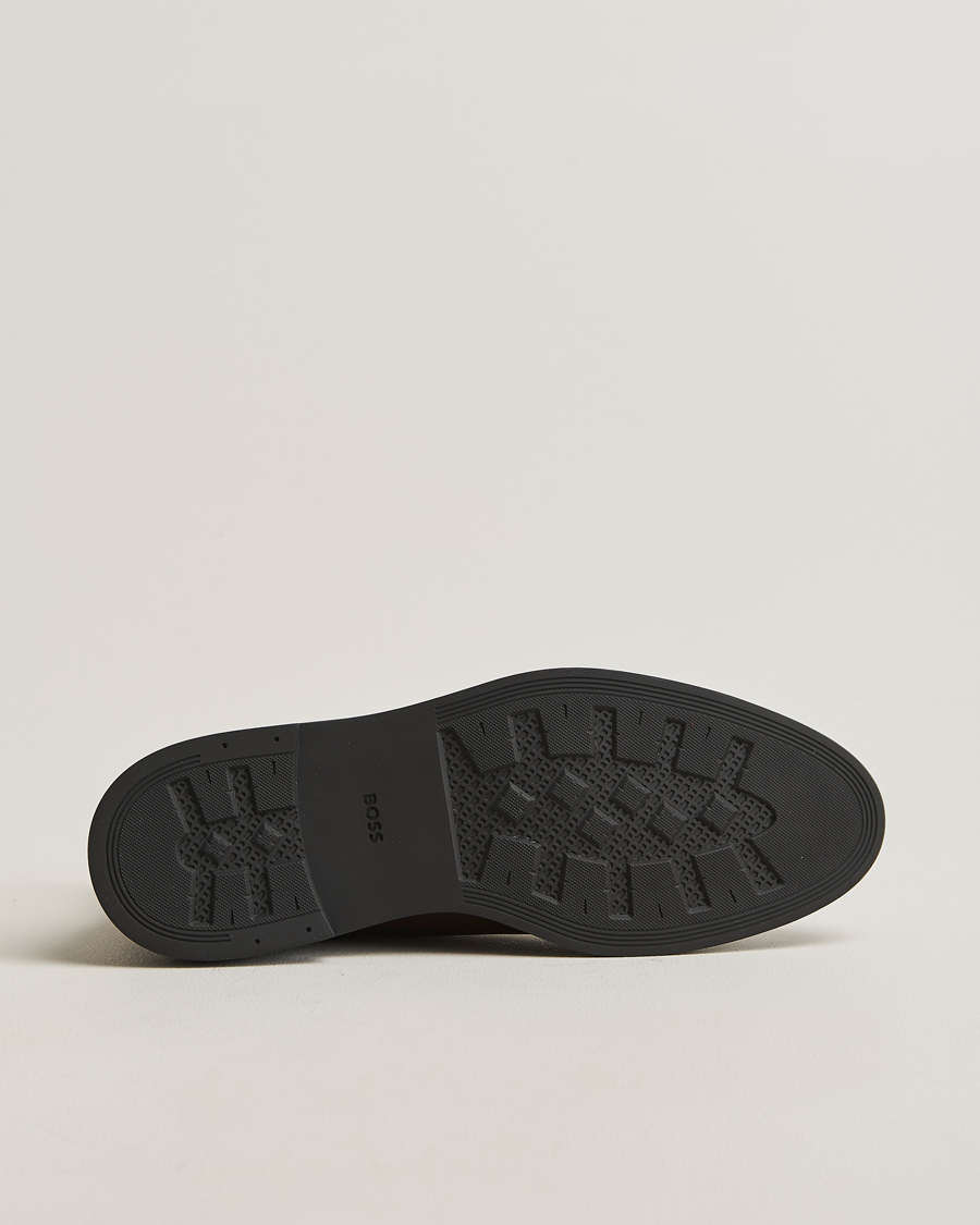 Heren | Laarzen | BOSS BLACK | Calev Leather Chelsea Boot Dark Brown