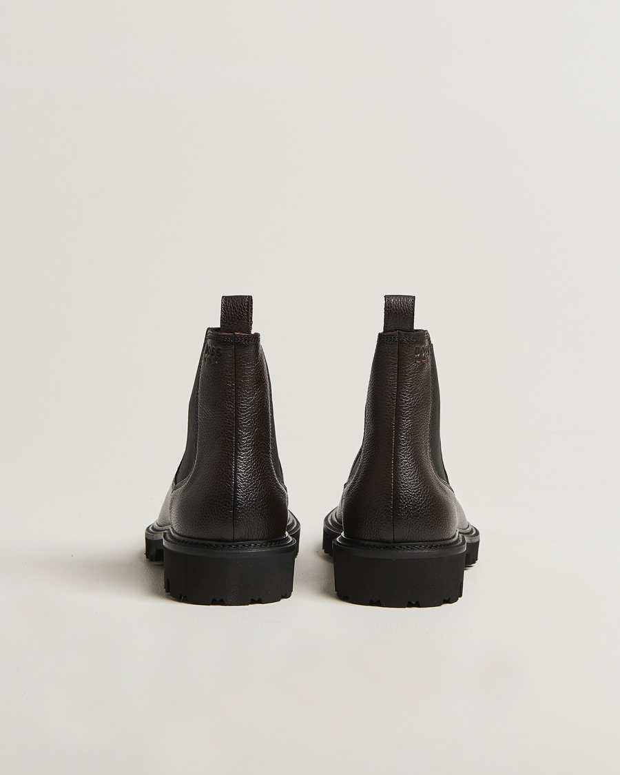 Heren | Laarzen | BOSS BLACK | Julyo Leather Chelsea Boot Dark Brown
