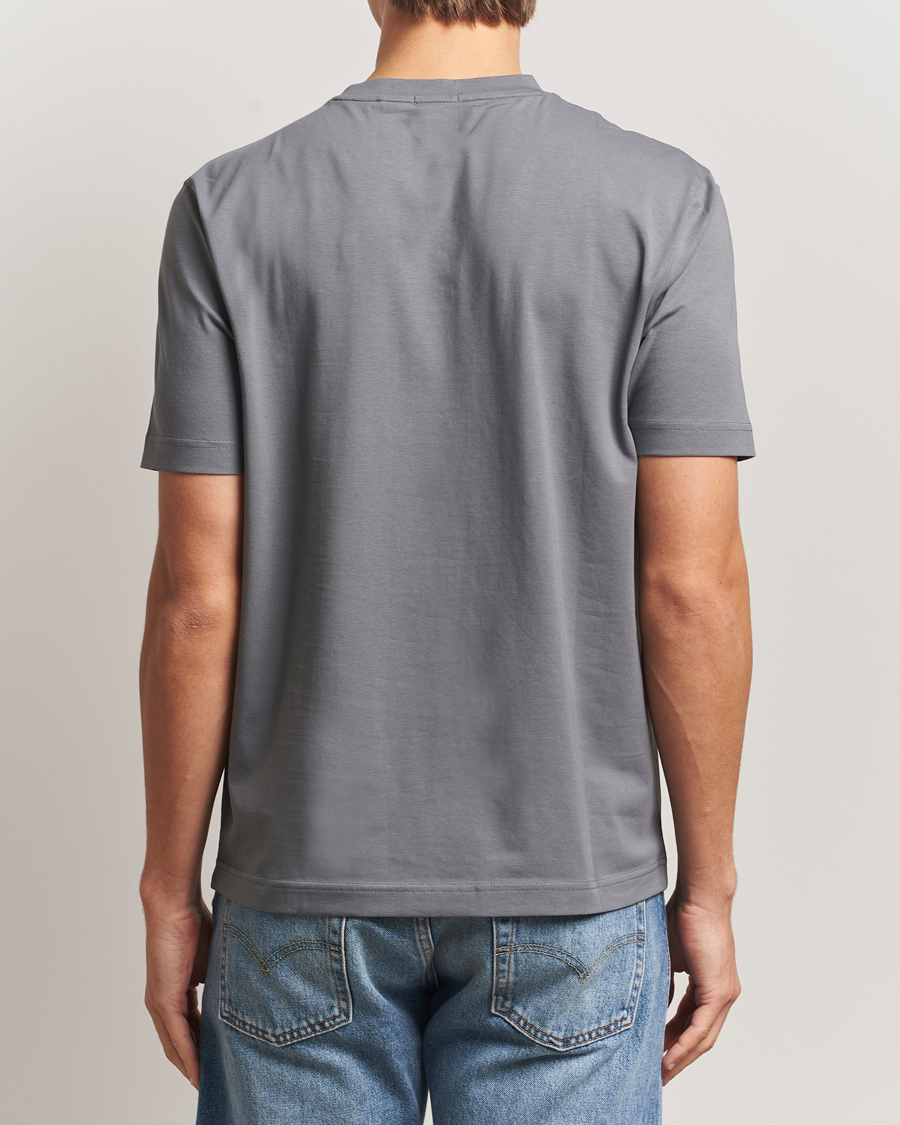 Heren | T-shirts | BOSS ORANGE | Tchup Logo Crew Neck T-Shirt Open Grey