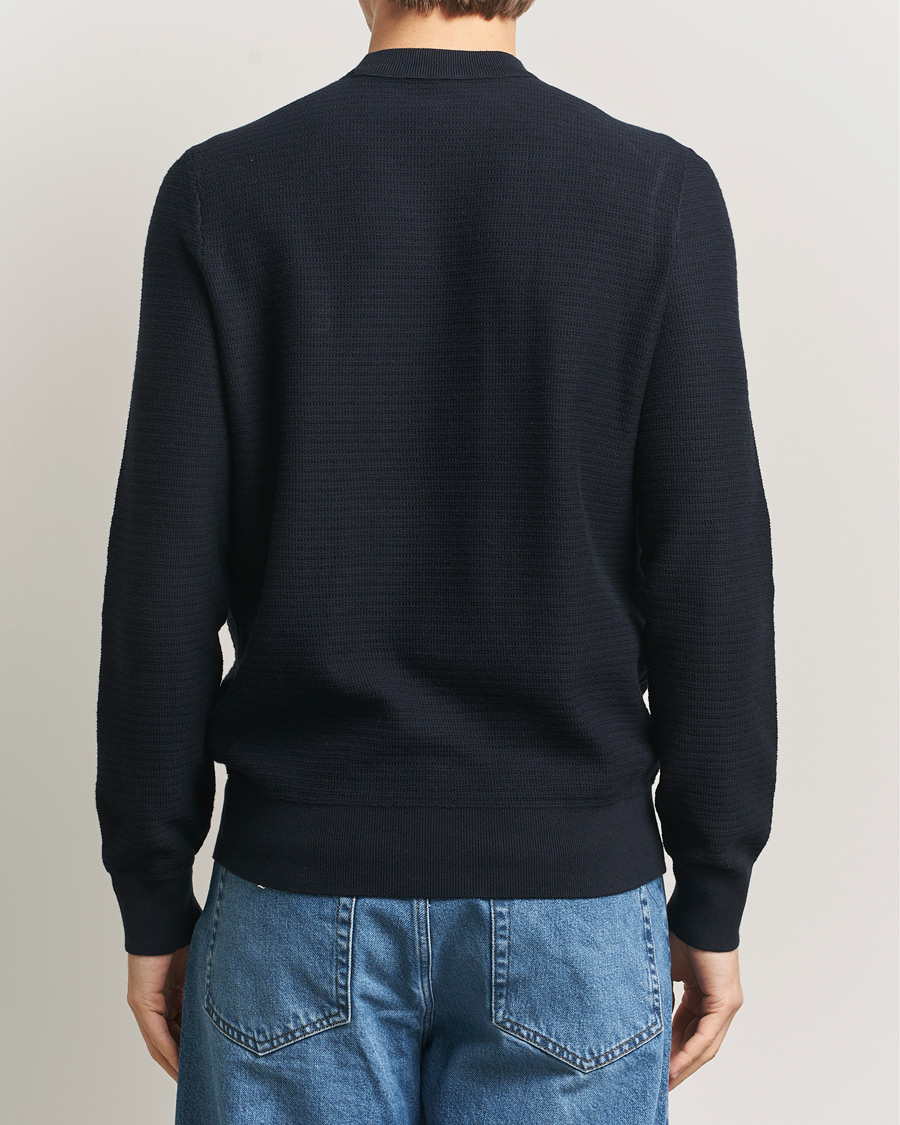 Heren | Truien | BOSS ORANGE | Anion Knitted Sweater Dark Blue