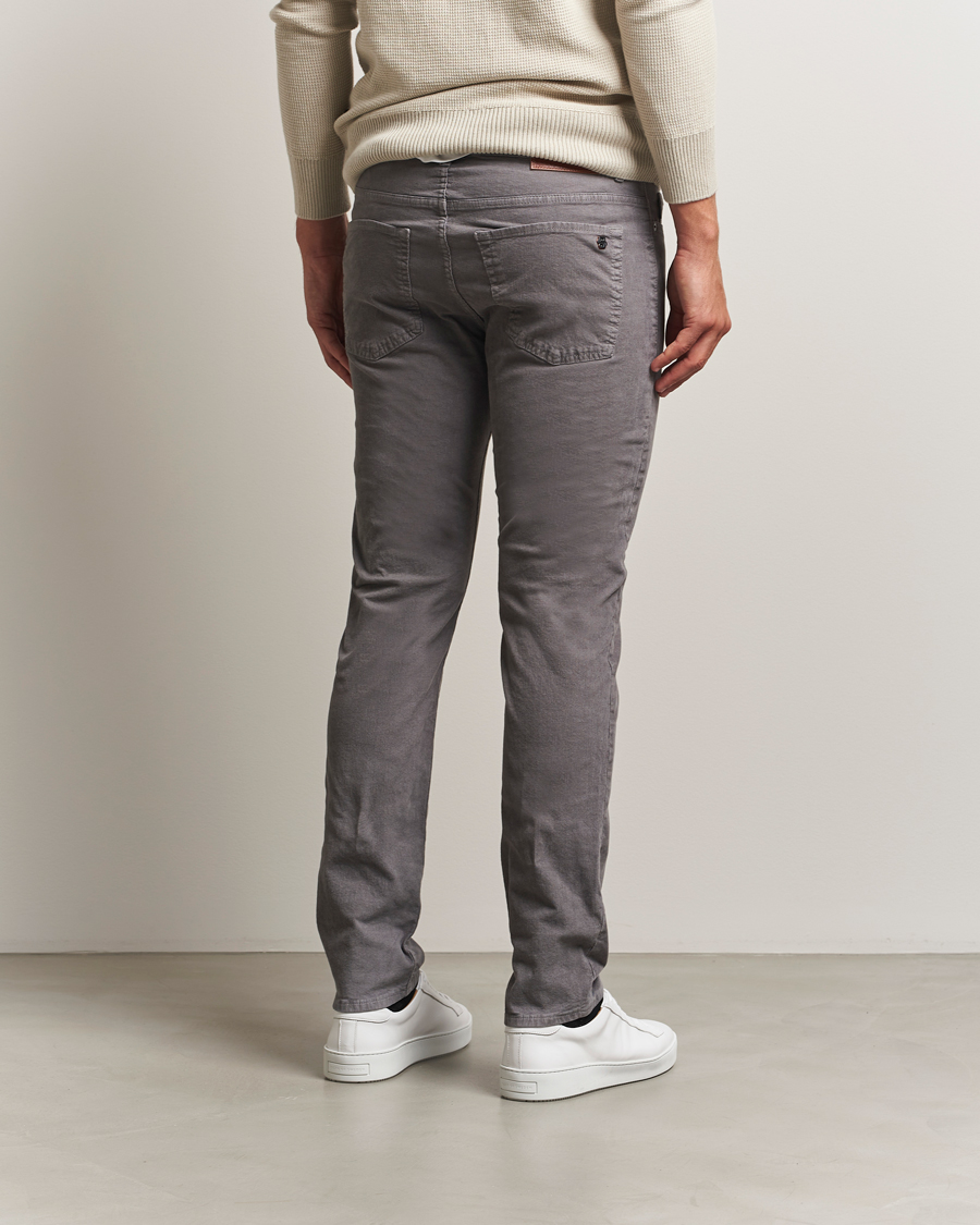 Heren | Broeken | BOSS ORANGE | Delaware Corduroy Cotton 5-Pocket Pants Open Grey