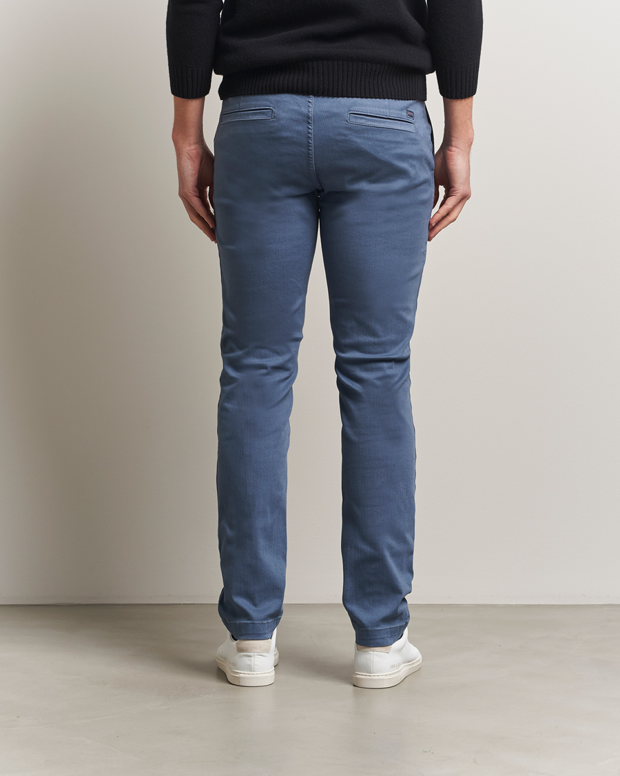 Heren | Broeken | BOSS ORANGE | Cotton Chino Open Blue