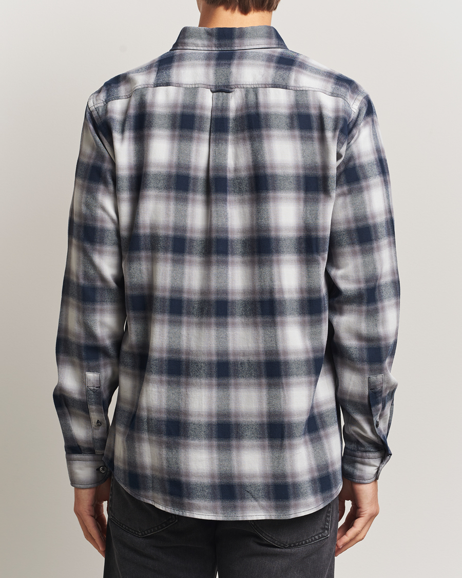 Heren | Overhemden | BOSS ORANGE | Rickert Brushed Cotton Checked Shirt Open Grey