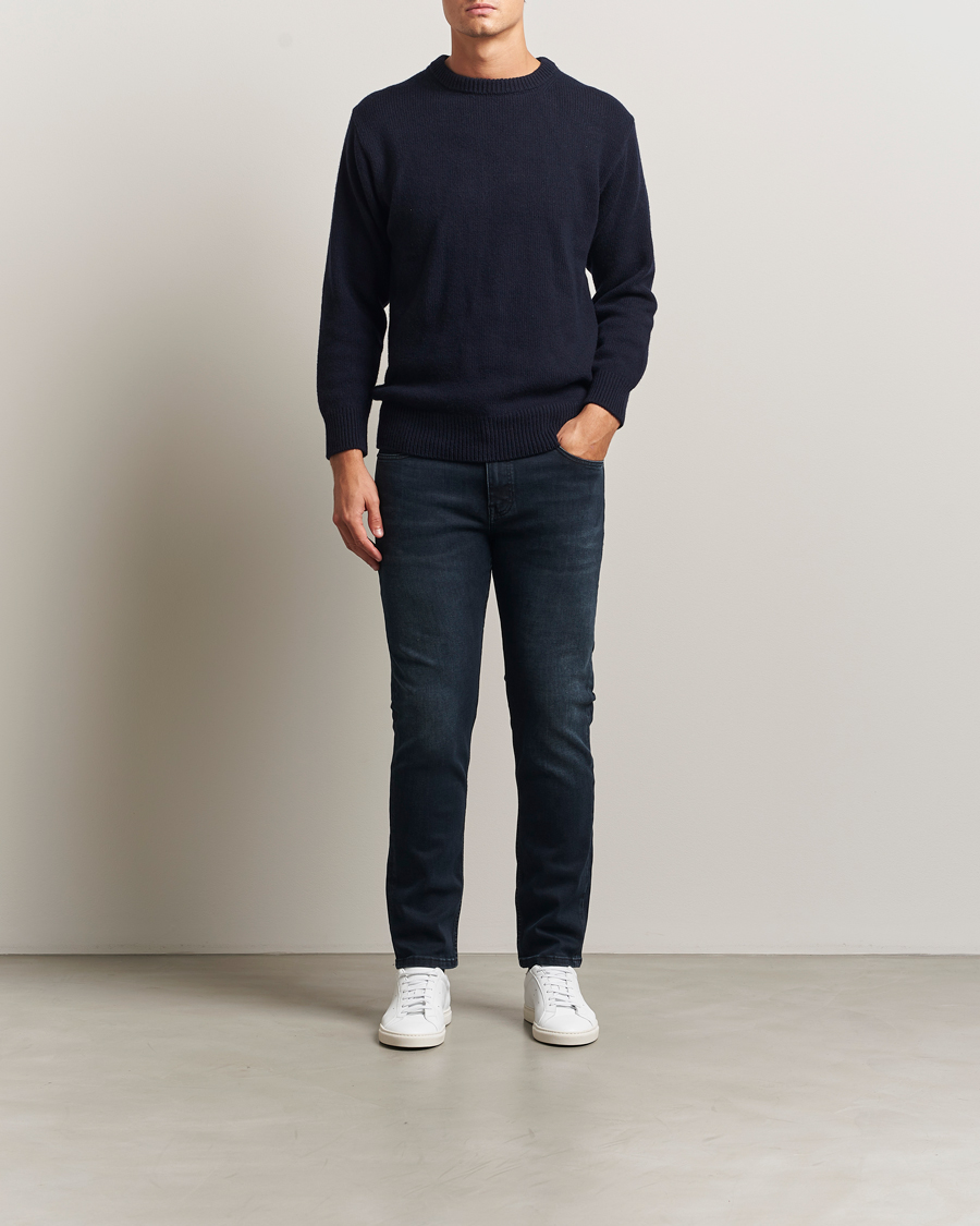Heren | Jeans | BOSS ORANGE | Delaware Slim Fit Jeans Dark Blue
