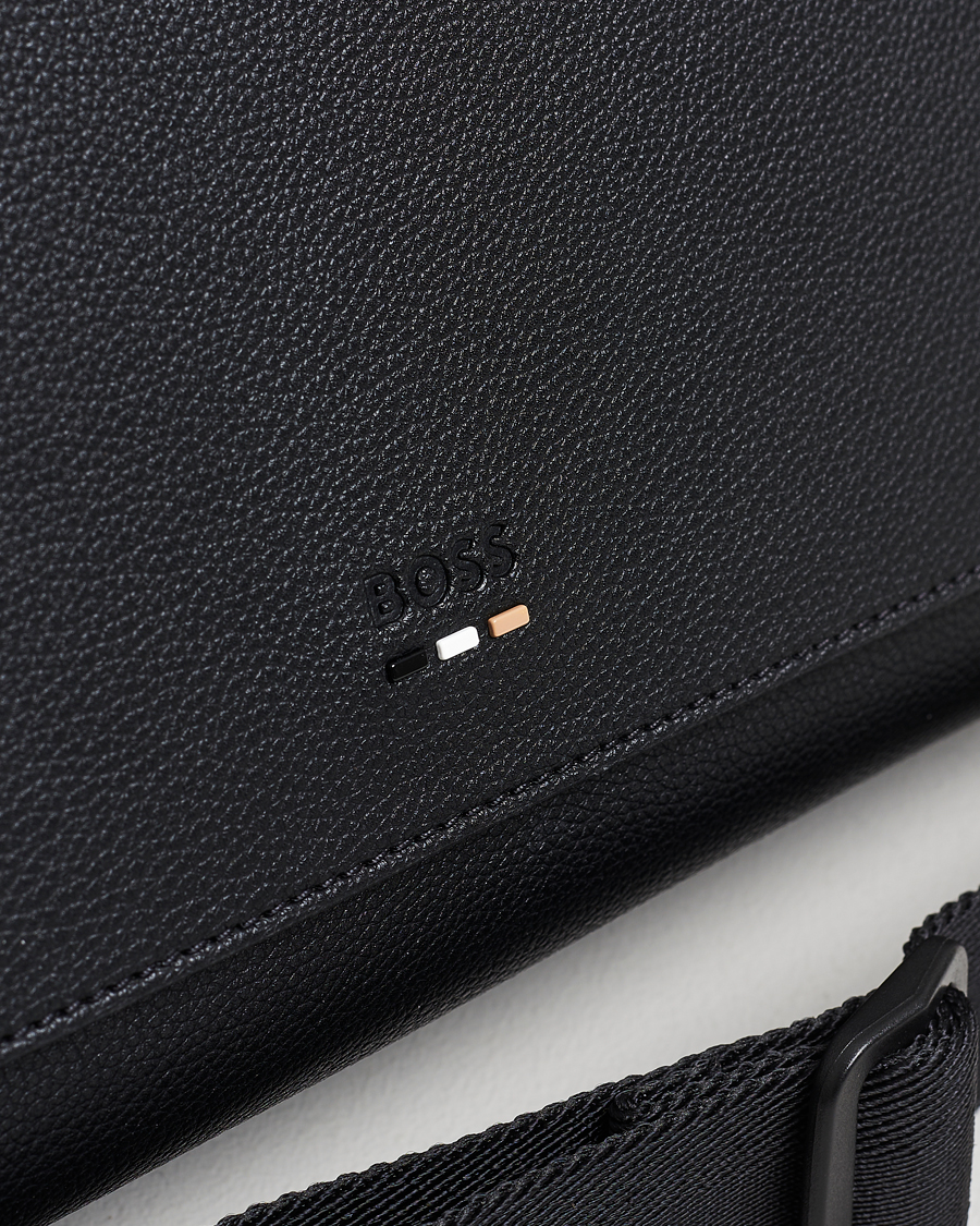 Heren | Tassen | BOSS BLACK | Ray Flap Messenger Bag Black