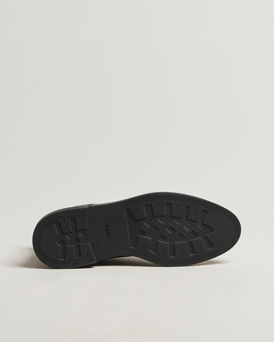 Heren | Laarzen | BOSS BLACK | Calev Leather Brogue Boot Black