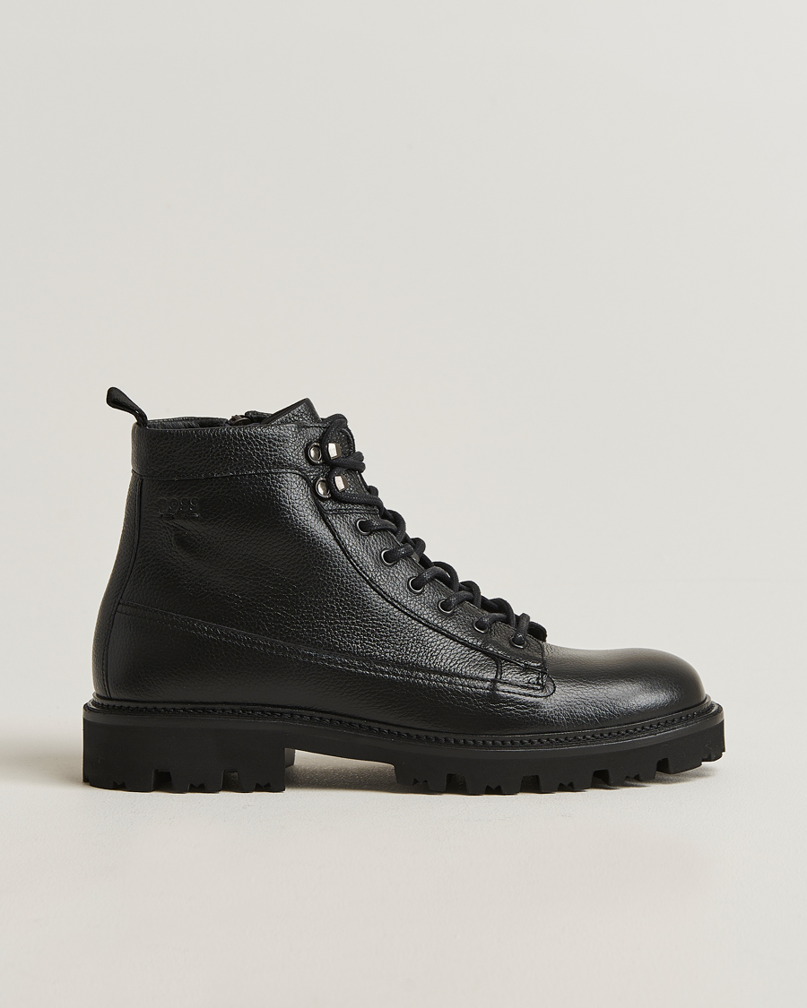 Heren | Laarzen | BOSS BLACK | Julyo Leather Boot Black
