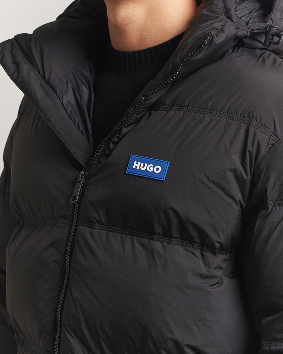 Heren | Jassen | HUGO | Bodi Hooded Puffer Parka Black
