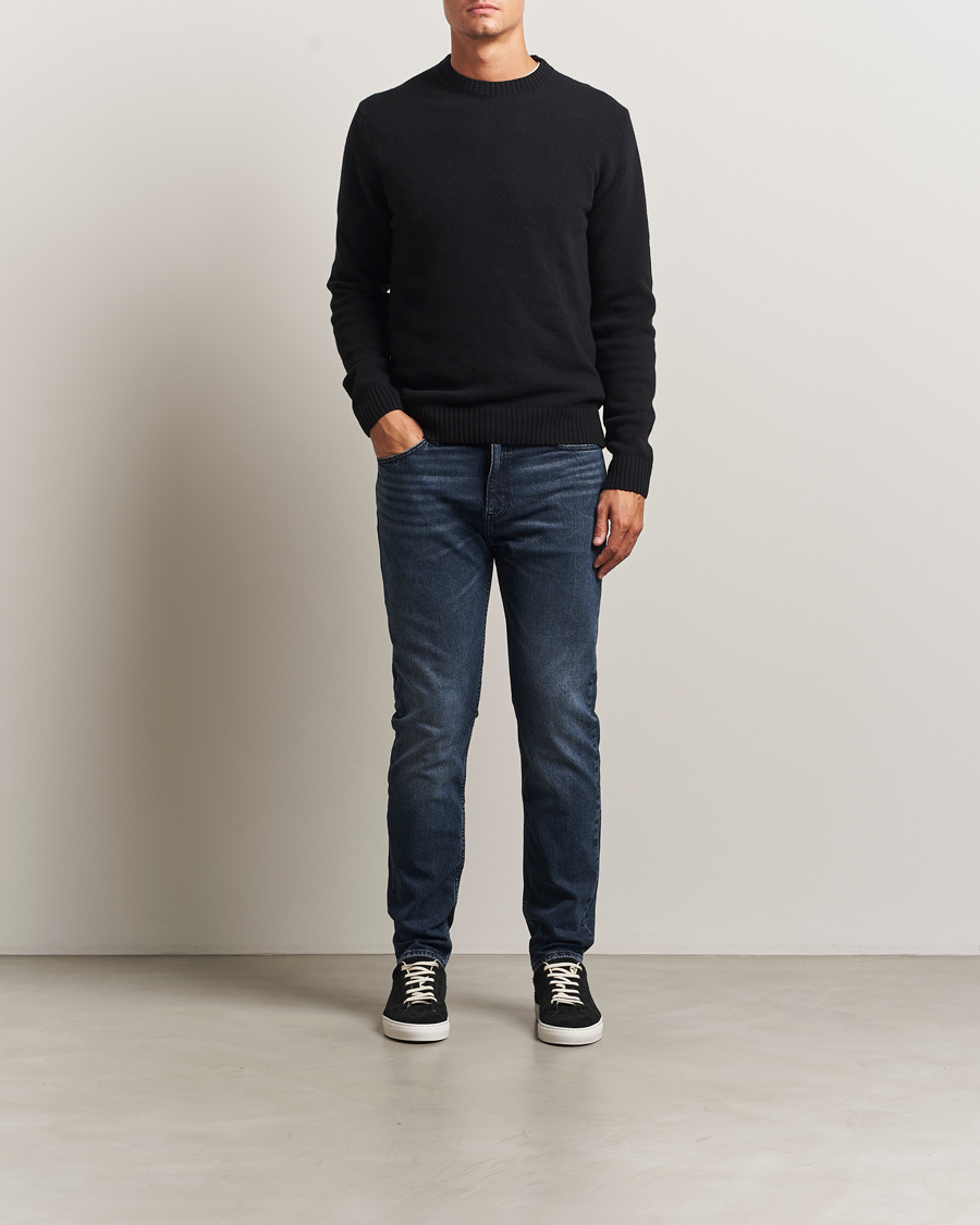 Heren | Jeans | HUGO | Ash Slim Fit Jeans Dark Blue