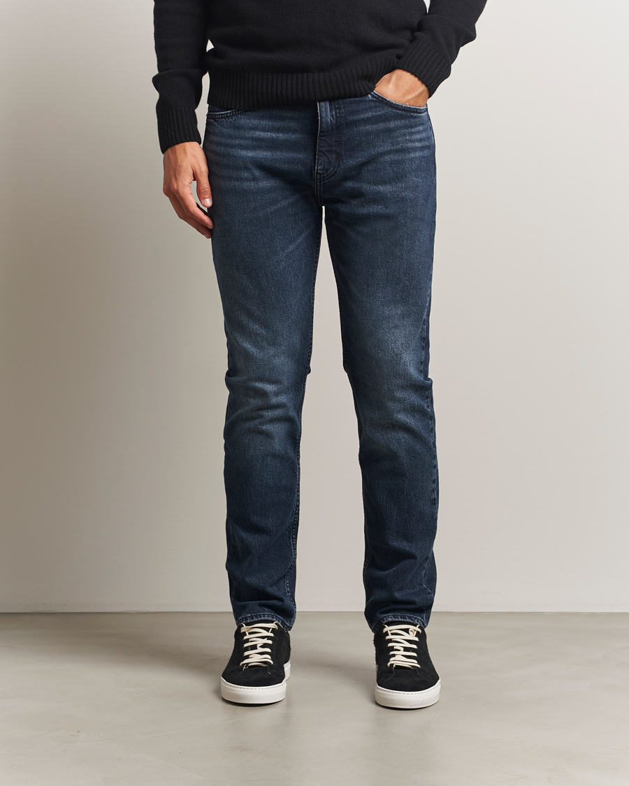 Heren | Jeans | HUGO | Ash Slim Fit Jeans Dark Blue