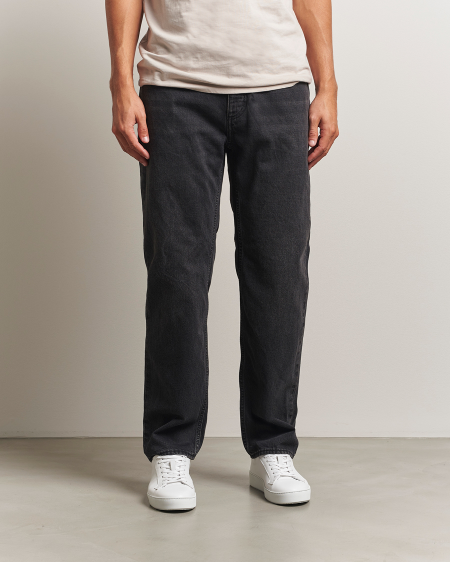 Heren | Jeans | HUGO | Jonah Straight Fit Jeans Charcoal