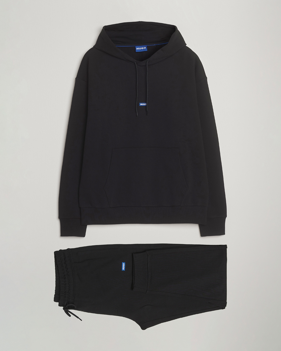 Heren | Broeken | HUGO | Tracksuit Set Black