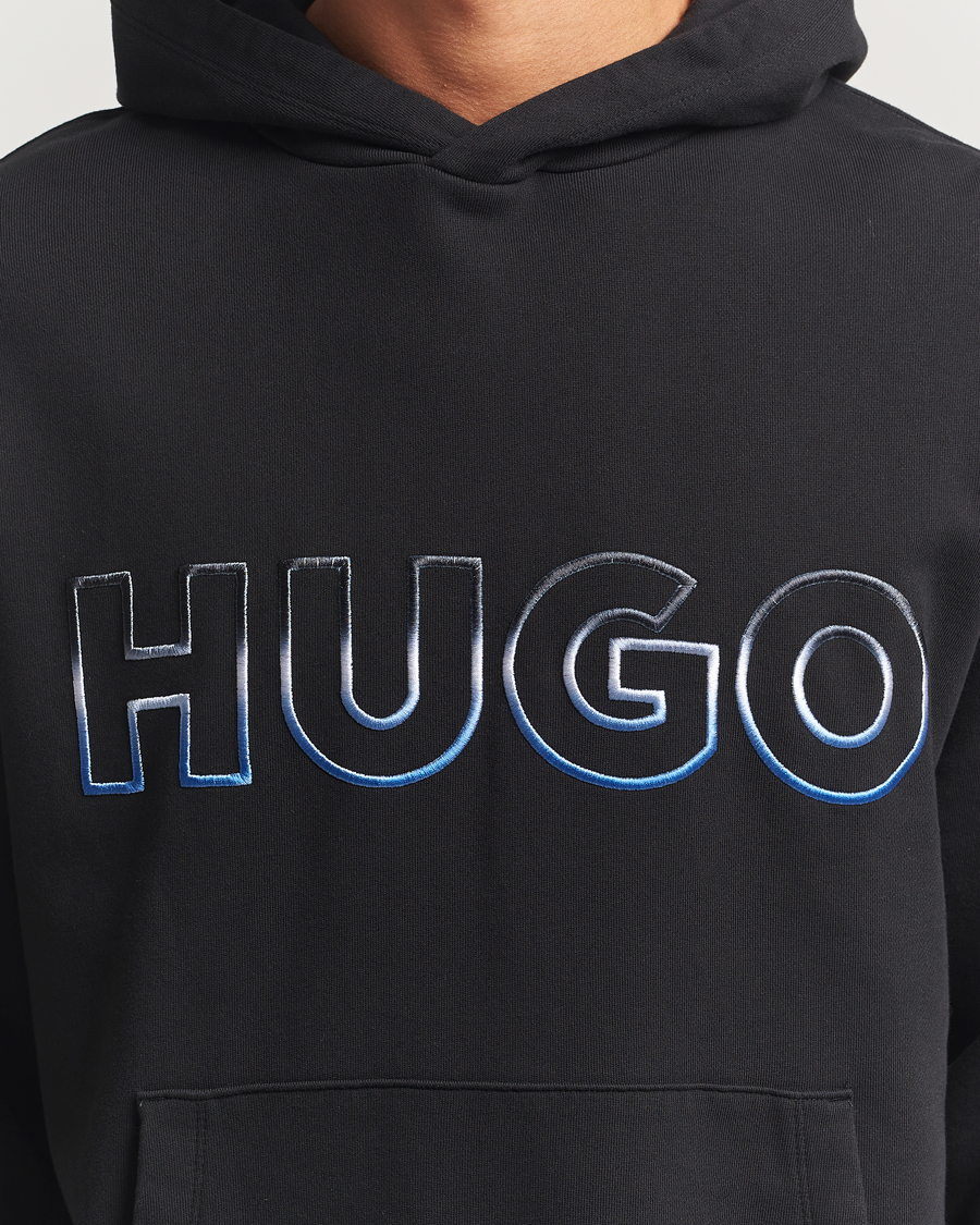 Heren | Truien | HUGO | Nogudi Logo Hoodie Black