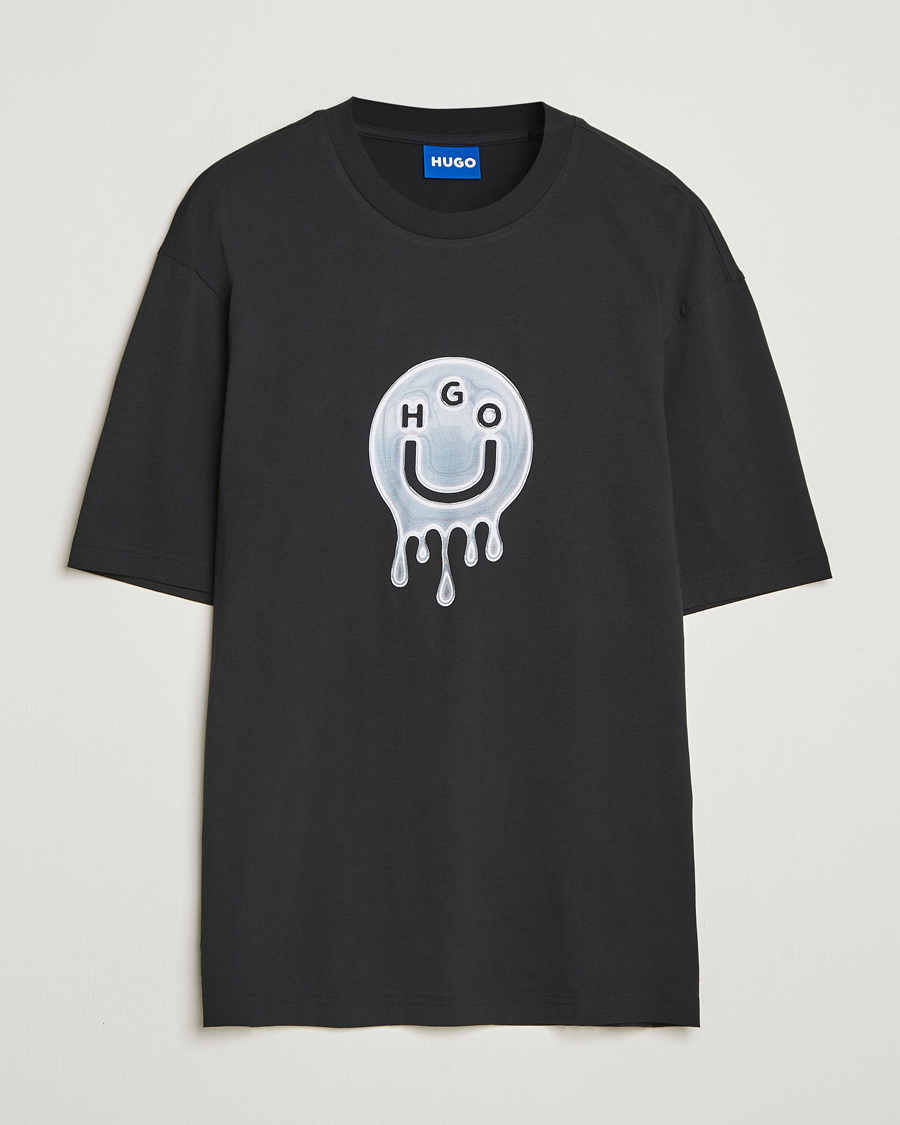 Heren | T-shirts | HUGO | Nedirix Logo T-Shirt Black