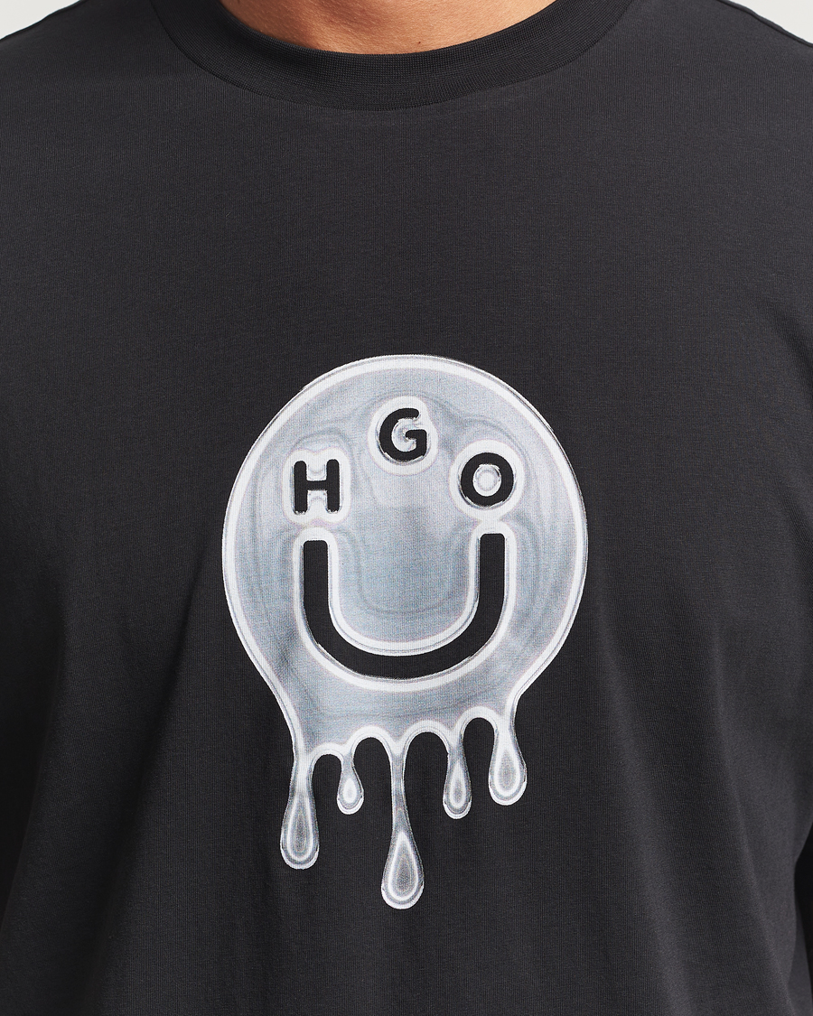 Heren | T-shirts | HUGO | Nedirix Logo T-Shirt Black
